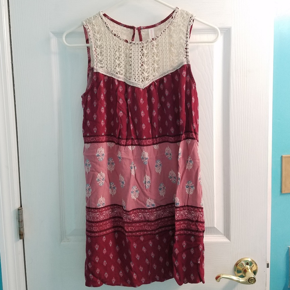 Xhilaration Paisley Shirtdress